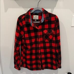 Legendary Whitetails Red and Black Checkered Shirt